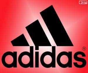 пазл Adidas логотип